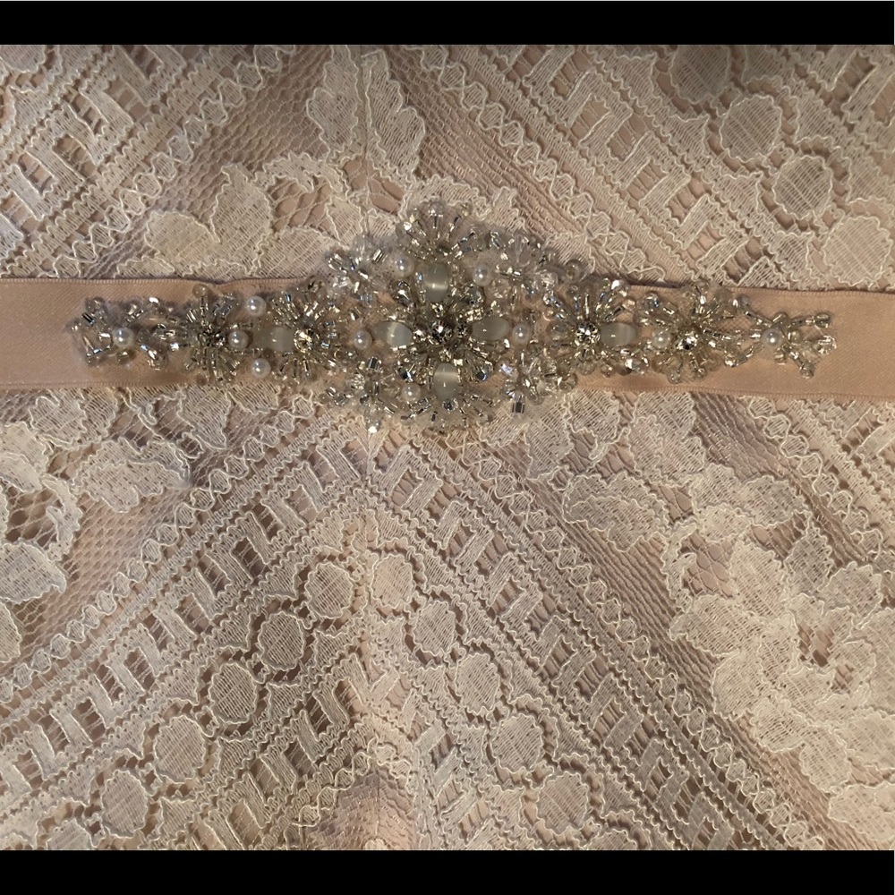 Stella York Beaded Sash wedding/ Bridal Belt
